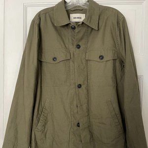 Buck Mason green field jacket size medium